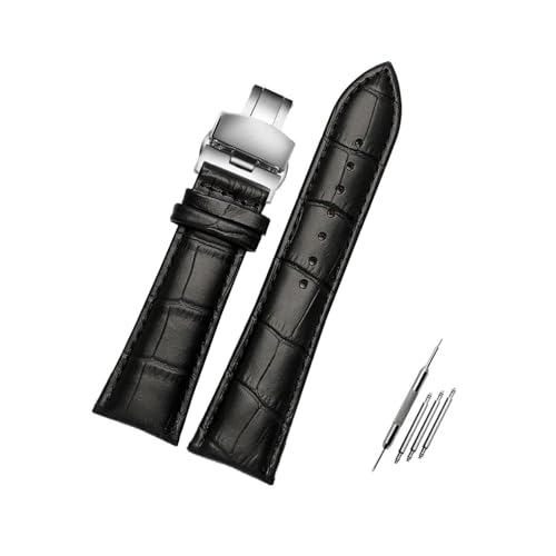 NZVCQVPU Watch Gurt Strostrich Muster Watch Armband 12mm - 24mm Uhren Ersatzzubehör von NZVCQVPU