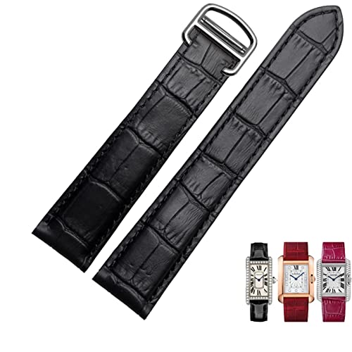 NZVCQVPU Watchband Genuine Watch Strap 1617/18/20/22/23/24/25mm Bracelet For Men/Woman Replace Watchbands For Tank Solo von NZVCQVPU