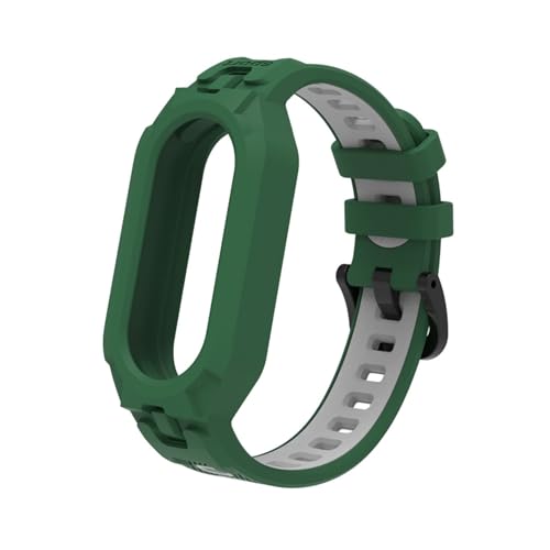 NZVCQVPU Weiches TPU Silicon -Hülle -Riemen für Xiaomi Miband 8 Gurt Armband für Miband 8 NFC Gummi Correa Uhren Ersatzzubehör Kit Kit von NZVCQVPU