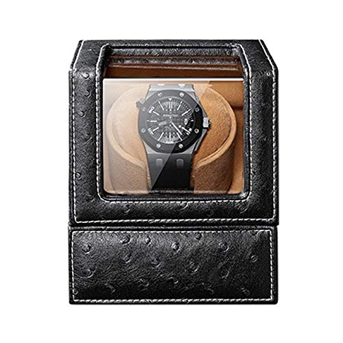 NZVCQVPU Wickler Automatische Single Wickler Box 5 Rotationsmodus Dual Netzteil Flexible Kissen Strauß Musterleder, brauner Wickler von NZVCQVPU