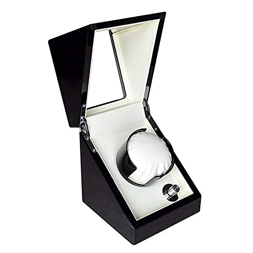NZVCQVPU Winder Automatic Single Winder Display Box Japan Motor 1 Mechanical Winding Box Wooden Storage Case Organizer Piano Paint Atmosphere Winder von NZVCQVPU