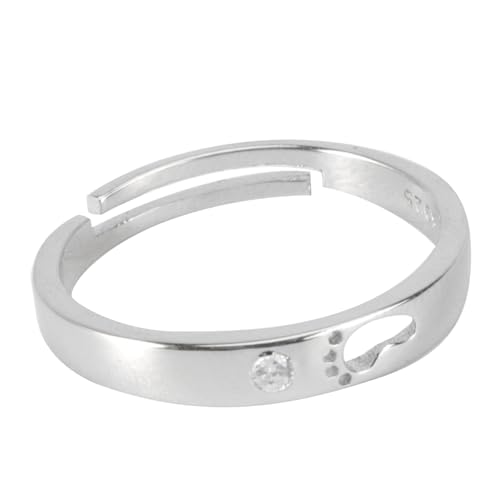 S Sterling Exquisite Engagement Jubiläum breite Männer schicke Liebhaber klingeln von NZVCQVPU