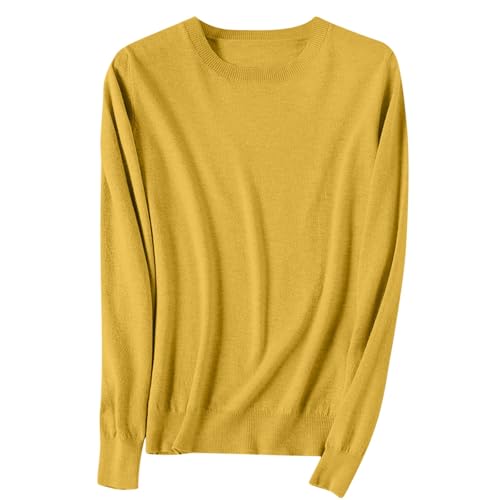 Damen Strickpullover Fledermausärmel Oversized Pullover Rundhalsausschnitt Winter Geripptes Sweatershirt Strickpullover Damen V-Ausschnitt Pullover Winter Sweater Grobstrick Sweatshirt Strickpulli von NZYIHAO