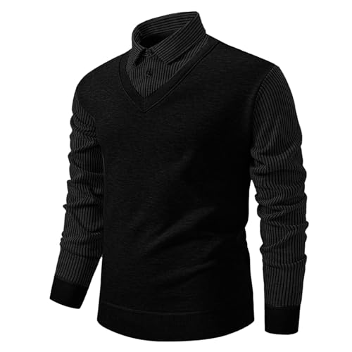 Meine Bestellungen Anzeigen Rollkragenpullover Herren 1/4 Zip Pullover Winter Strickpullover Leichte Winterpullover Rollkragen Arbeitspullover Langarm Pulli Casual Fleecepullover Große Oberbekleidung von NZYIHAO