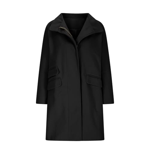 NZYIHAO Damen Mantel - Wollmantel, Wintermantel, Winterjacke, Trenchcoat, Strickmantel, Windbreaker, Jacke, Übergangsjacke, Wolljacke, Dufflecoat von NZYIHAO