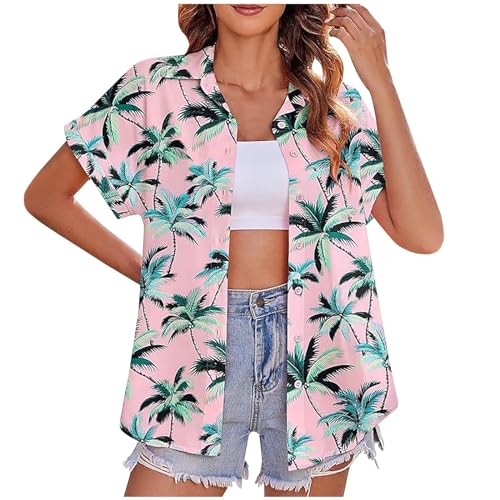 schwarz Tshirt elegant Hawaii Hemd Damen Sommer Bluse Strand Shirt mit Knöpfen Blumen Druck Hawaiihemd Casual Oberteile Kurzarm Revers Hemdbluse Leichte Tshirt Lose Tops Bequem T-Shirt Blusen schwarz Tshirt elegant Hawaii Hemd Damen Sommer Bluse Strand Shirt mit Knöpfen Blumen Druck Hawaiihemd Casual Oberteile Kurzarm Revers Hemdbluse Leichte Tshirt Lose Tops Bequem T-Shirt Blusen von NZYIHAO
