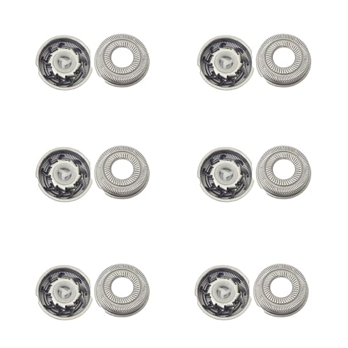 Kompatibel Mit Philips, FS820 FS820 FS801 FS829 Elektrorasiererklinge FR6, Ersatz-Rasierklingenbaugruppe(12pcs) von NZYXVRQR