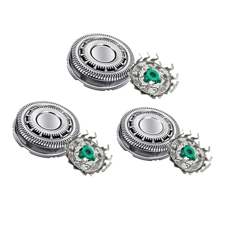 Kompatibel Mit Philips, Norelco Series 9000, S9311/27, S9311/84, S9311/87, S9321/88, S9511/63, S9531/84 Razor SH90, Ersatz-Rasierklingenbaugruppe(3pcs) von NZYXVRQR