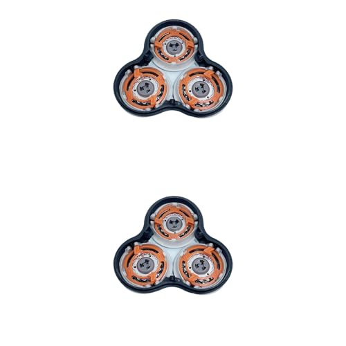 Kompatibel Mit Philips, S9000, S9911, S9731, S9711, S9511, S9111, S9031, Rasierklingen-Montage Ersetzen(2pcs) von NZYXVRQR
