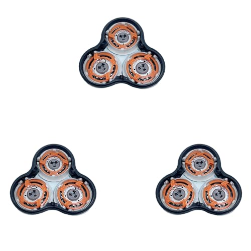 Kompatibel Mit Philips, S9000, S9911, S9731, S9711, S9511, S9111, S9031, Rasierklingen-Montage Ersetzen(3pcs) von NZYXVRQR