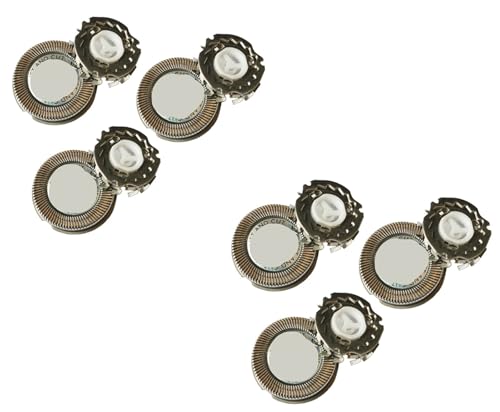 Kompatibel Mit Philips ，HQ3 HQ30 HQ40 HQ46 HQ130 HQ912 HQ481. Ersetzen Sie Das Rasierklingen-Montagezubehör(6pcs) von NZYXVRQR
