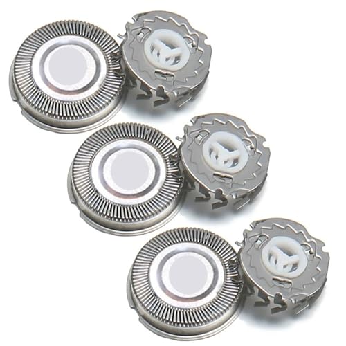 Kompatibel mit Philips HQ1, HQ8, HQ9, PQ1, PQ2, HS, YS, YQ-Serie, Standby-Klingen, Ersatz-Rasierklingenbaugruppe(6pcs) von NZYXVRQR