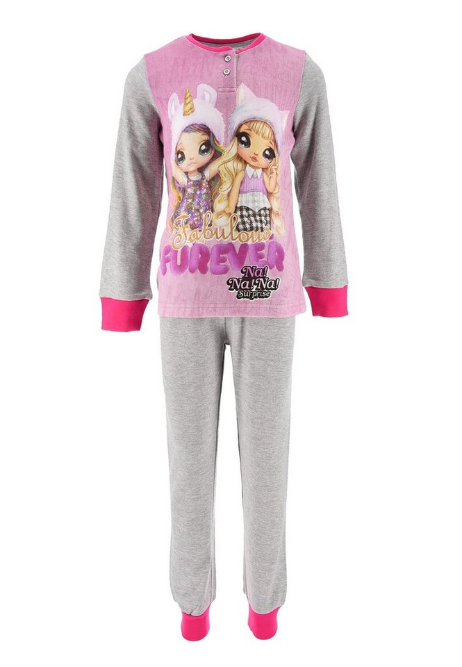 Na! Na! Na! Surprise Schlafanzug Kinder Mädchen Schlafanzug Kinder Pyjama Langarm Shirt + Schlaf-Hose (2 tlg) von Na! Na! Na! Surprise