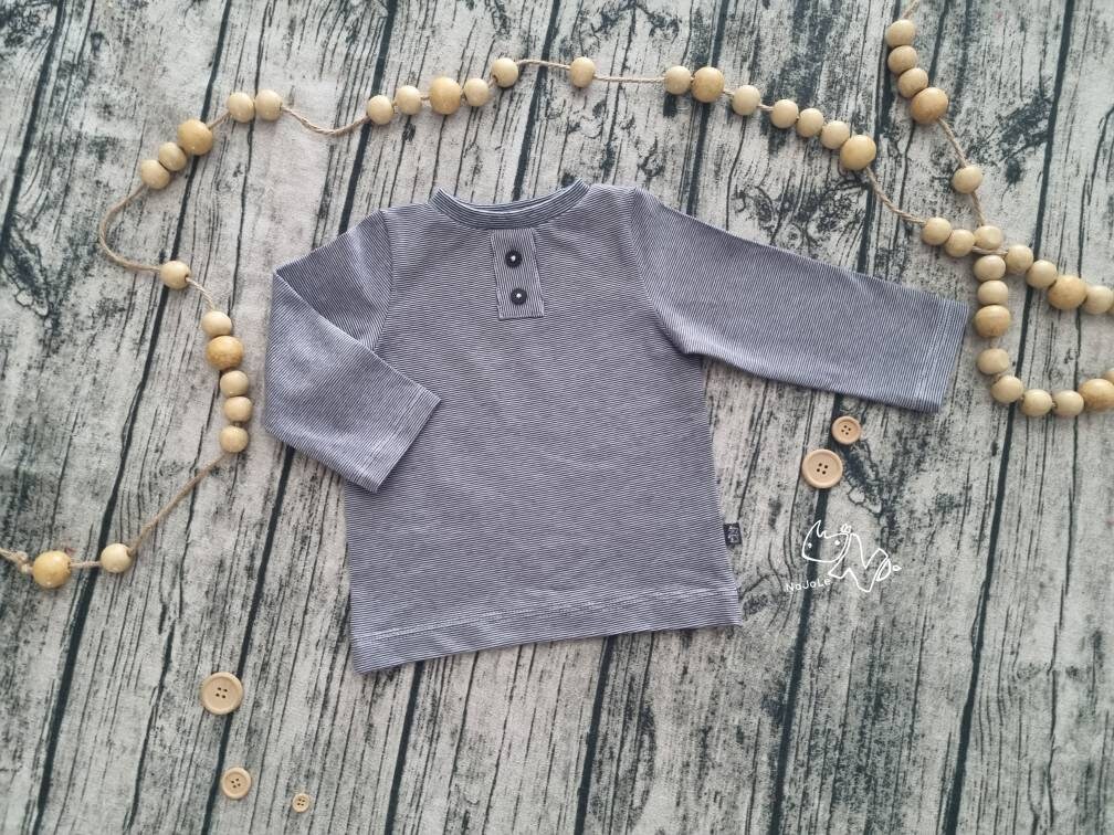 Basicshirt Mit Knopfleiste von NaJoLe