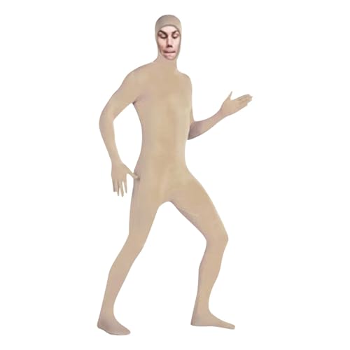 NaLatia Body Herren Ganzkörperanzug Damen Herren Greenscreen Anzug Suit Halloween Ganzkörper Slenderman Kostüm Jugendliche Bodysuit Man Catsuit Männer von NaLatia