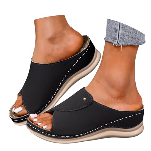 NaLatia Orthopädische Sandalen Damen Sommer Ergonomische rutschfeste Pantoletten Offener Hausschuhe Vivastep Sandalen Leicht Slipper Bequem Keilsandalen Sommerschuhe NaLatia Orthopädische Sandalen Damen Sommer Ergonomische rutschfeste Pantoletten Offener Hausschuhe Vivastep Sandalen Leicht Slipper Bequem Keilsandalen Sommerschuhe von NaLatia