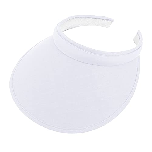 NaLatia Visor | Schattenspender für das Gesicht | Clipvisor in One Size | In vielen Farben | Sommerkappe mit Frotteeband Innenfutter | Sonnenschutz Schirmcap Sommer-Neuheiten von NaLatia