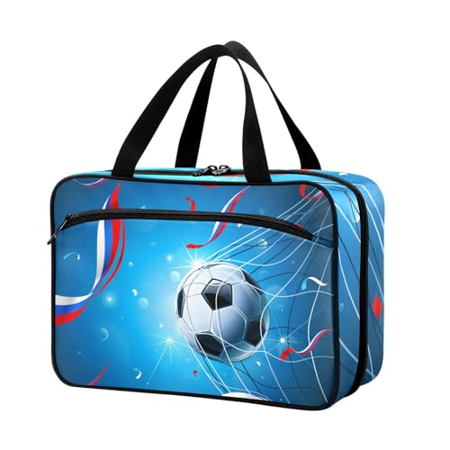 Naanle Pillen-Organizer-Tasche für Reisen, Pillenflasche, Medizin-Organizer, Heimaufbewahrung, Medikamentenbeutel, Pillentasche, Sport, Fußball, Fußball, leere Erste-Hilfe-Tasche für Vitaminpräparate, von Naanle