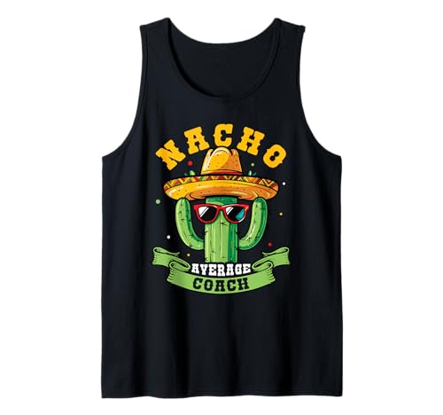 Herren Nacho Durchschnittlicher Trainer Tank Top Herren Nacho Durchschnittlicher Trainer Tank Top von Nacho Average Coach Design