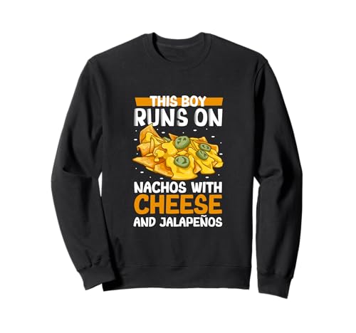 Männer lieben Nachos with Cheese and Jalapeños Sweatshirt von Nachos with Cheese and Jalapeños Designs