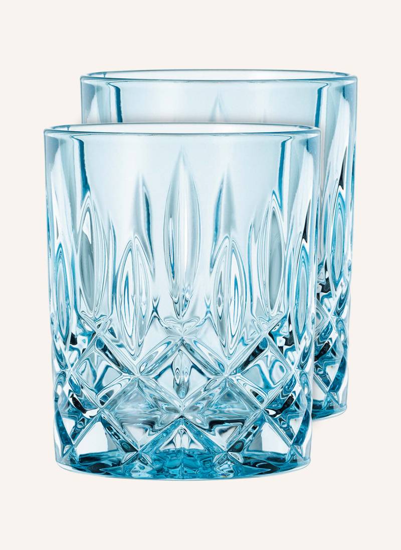 Nachtmann 2er-Set Whiskygläser Noblesse blau Nachtmann 2er-Set Whiskygläser Noblesse blau von Nachtmann