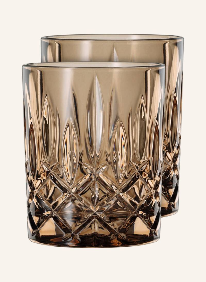 Nachtmann 2er-Set Whiskygläser Noblesse braun von Nachtmann