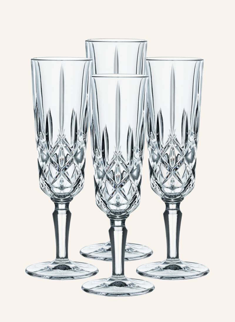 Nachtmann 4er-Set Champagnergläser Noblesse transparent Nachtmann 4er-Set Champagnergläser Noblesse transparent von Nachtmann