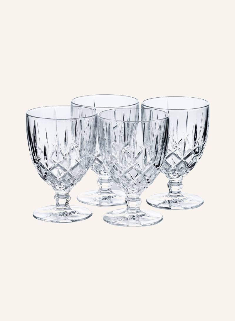 Nachtmann 4er-Set Weingläser Noblesse Kelchglas Gross transparent von Nachtmann