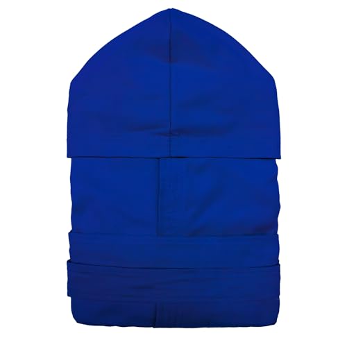 Nada Home Bademantel Mikrofaser Unisex Herren Damen Fitness Sport Reisen 6834, Kornblumenblau, L von Nada Home