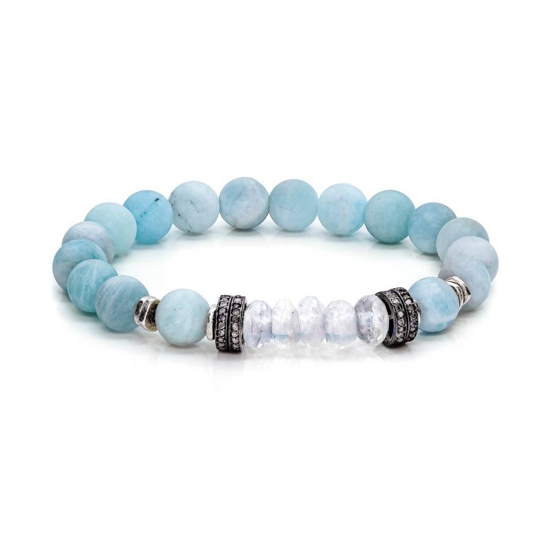 Regenbogen Mondstein Aquamarin Diamant Edelstein Armbandjuni Geburtssteinarmbandfrauenschmuck Geschenkidee Für Siemattweihnachten Regenbogen Mondstein Aquamarin Diamant Edelstein Armbandjuni Geburtssteinarmbandfrauenschmuck Geschenkidee Für Siemattweihnachten von NadeanDesigns