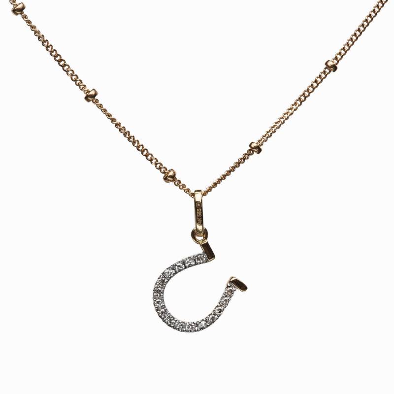 Weißer Diamant 14K Gold Hufeisen Anhängerglücks Hufeisengeschenkidee Für Sieapril Geburtssteinwesternsouthwestern Wearrodeo Weißer Diamant 14K Gold Hufeisen Anhängerglücks Hufeisengeschenkidee Für Sieapril Geburtssteinwesternsouthwestern Wearrodeo von NadeanDesigns