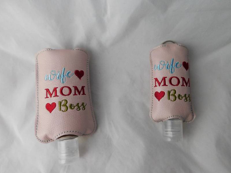 Desinfektionsmitteltäschchen Als Anhänger Für 100 Ml Oder 50 Fläschchen - Versandkostenfrei von Nadelklapperei