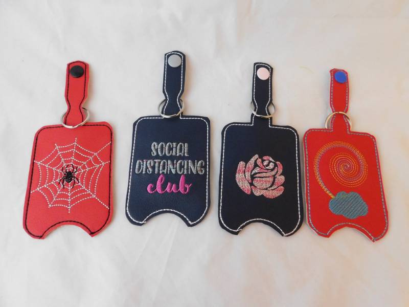 Desinfektionsmitteltäschchen Als Anhänger Für 50 Ml Fläschchen - Versandkostenfrei von Nadelklapperei