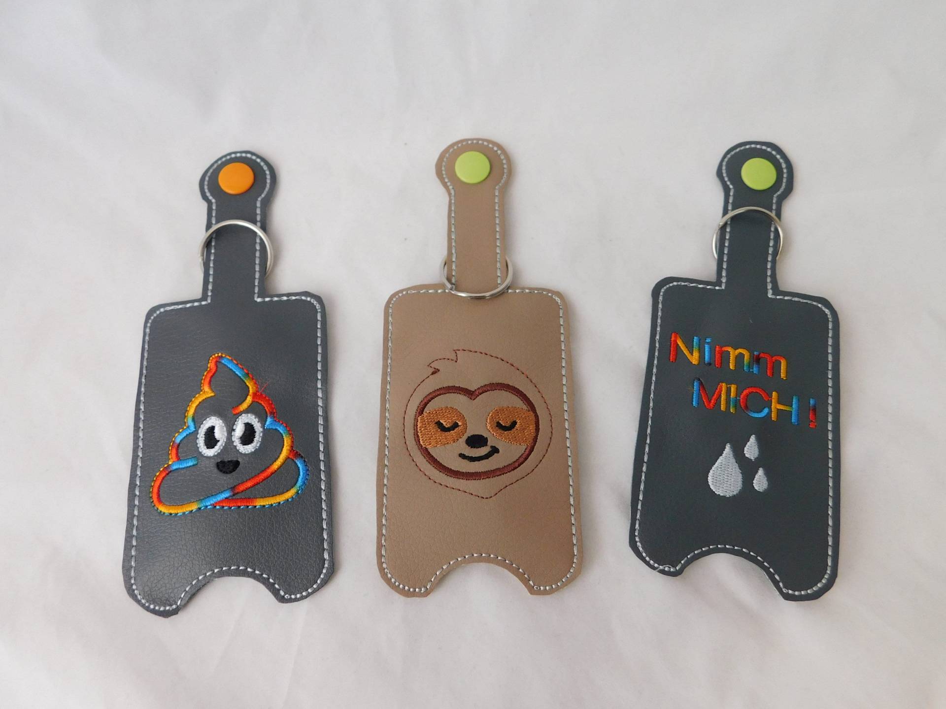 Desinfektionsmitteltäschchen Als Anhänger Für 50 Ml Fläschchen - Versandkostenfrei von Nadelklapperei