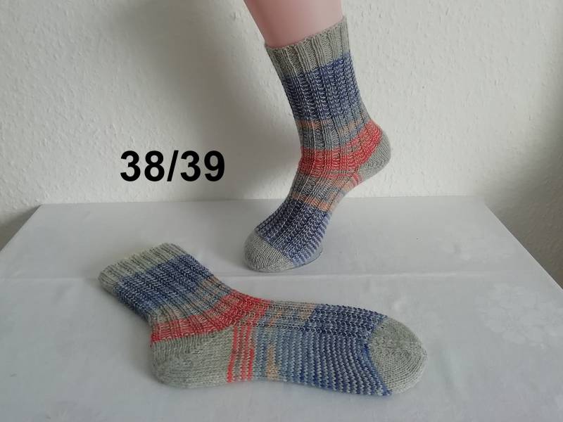 Handgestrickte Socken Gr. 38/39, Gestrickt Handgestrickte Socken Gr. 38/39, Gestrickt von Nadelspielereien