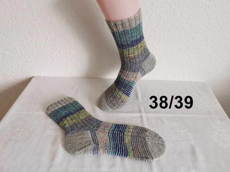 Handgestrickte Socken Gr. 38/39, Gestrickt Handgestrickte Socken Gr. 38/39, Gestrickt von Nadelspielereien