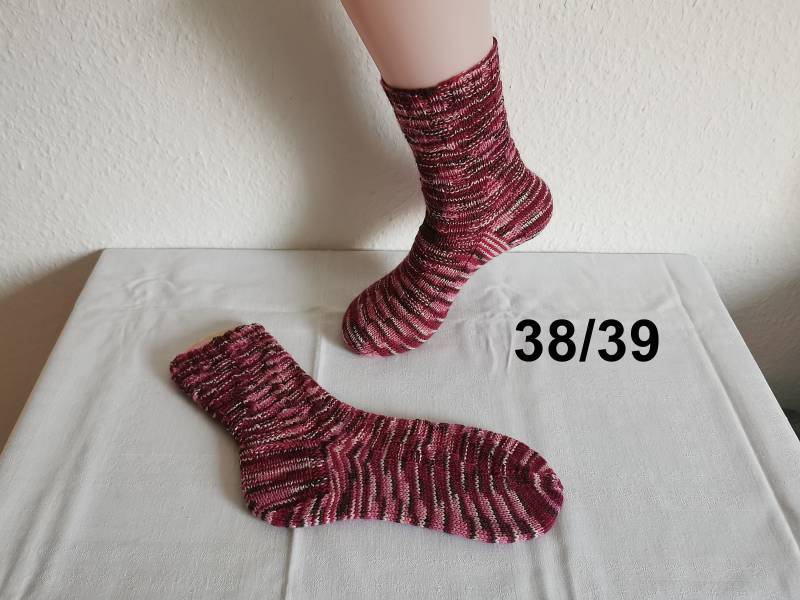 Handgestrickte Socken Gr. 38/39, Gestrickt Handgestrickte Socken Gr. 38/39, Gestrickt von Nadelspielereien