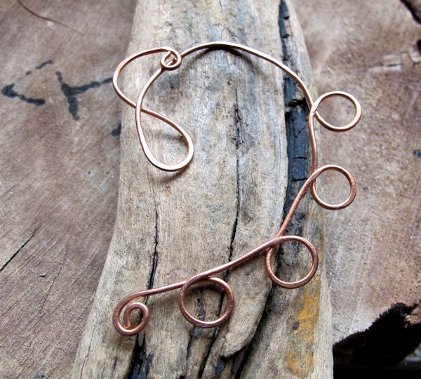 Artisan Kupfer Ohr Manschette Wickeln Kein Piercing Ohrring Hoop Hinzufügen Baumelt Drop Blank Earcuff Ohrmanschetten Artisan Kupfer Ohr Manschette Wickeln Kein Piercing Ohrring Hoop Hinzufügen Baumelt Drop Blank Earcuff Ohrmanschetten von NadinArtGlass