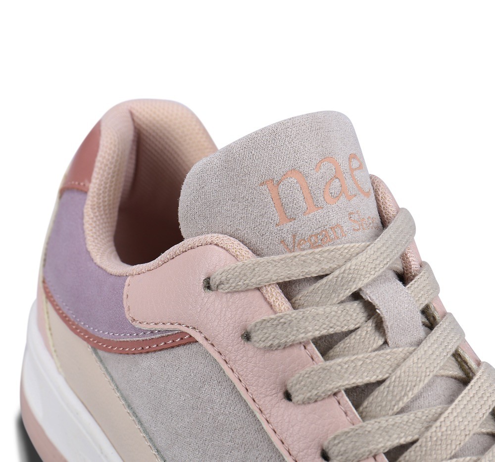 DARA | Nae Schuhe | vegane Sneaker | Pink 39 von Nae Schuhe