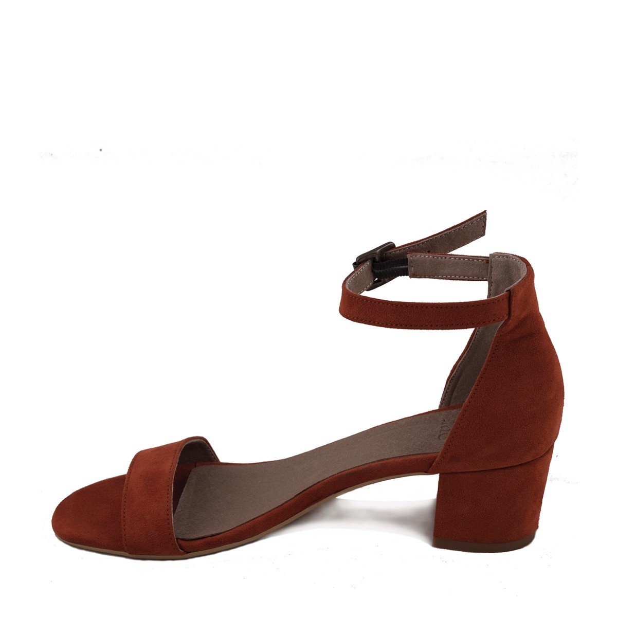 IRENE | NAE | vegane Absatz-Sandale | orange 38 von Nae Schuhe