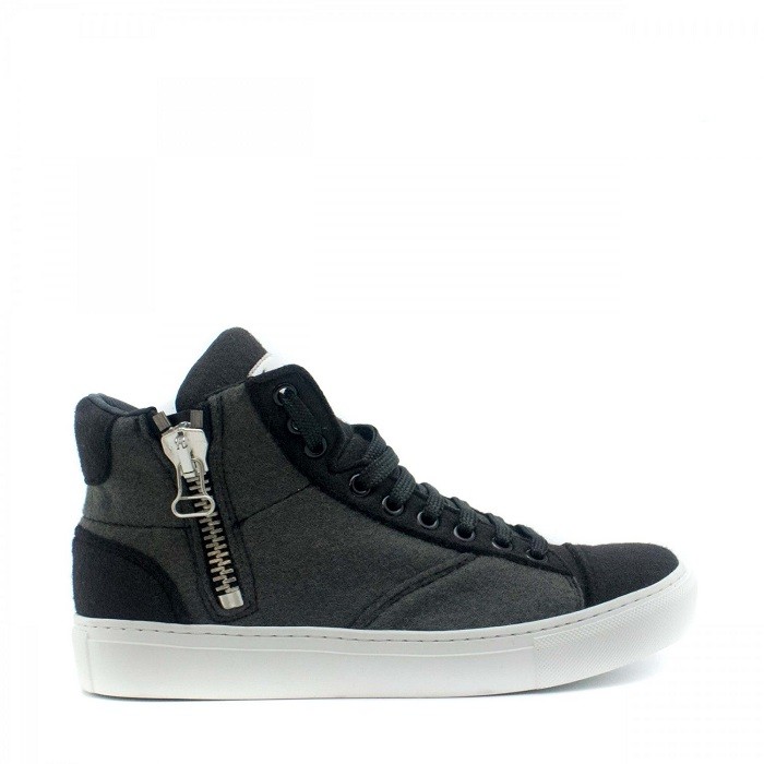 NAE Milan PET Sneaker Grey 37 von Nae Schuhe