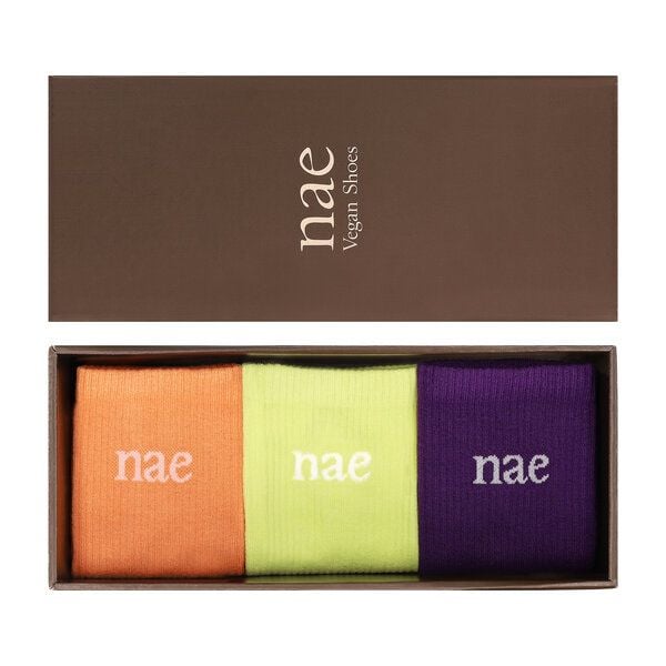 Nae Vegan Shoes NAE Animal Friendly Socks - Pack 3 von Nae Vegan Shoes