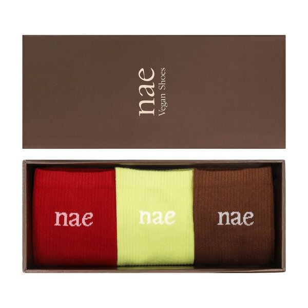 Nae Vegan Shoes NAE Animal Friendly Socks - Pack 3 von Nae Vegan Shoes