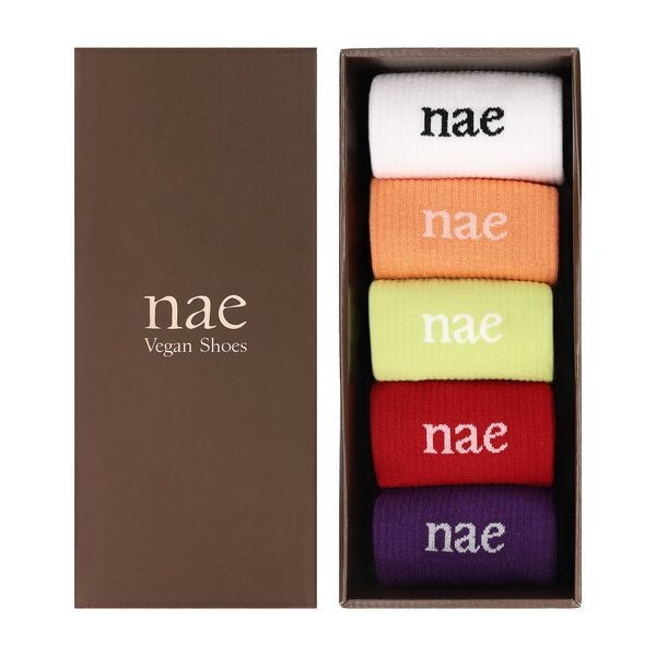 Nae Vegan Shoes NAE Animal Friendly Socks - Pack 5 von Nae Vegan Shoes