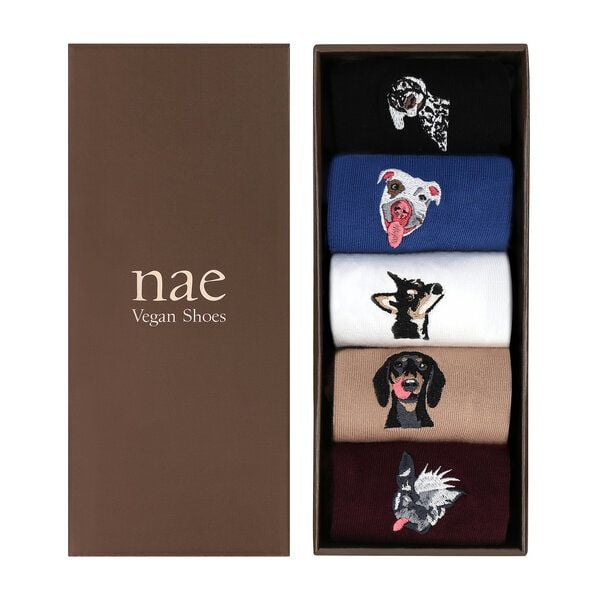 Nae Vegan Shoes NAE Doggie Socks - Pack 5 von Nae Vegan Shoes