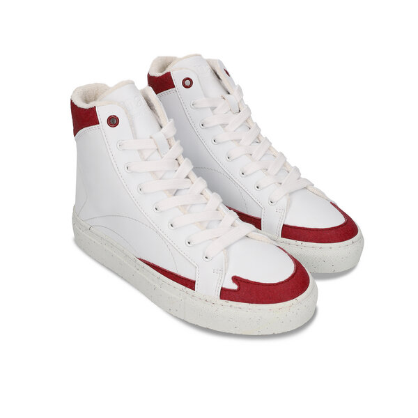 Nae Vegan Shoes NAE - London High Top Sneaker aus AppleSkin und Piñatex von Nae Vegan Shoes