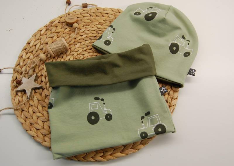 Beanie Zum Wenden Traktor von NaeffisShop