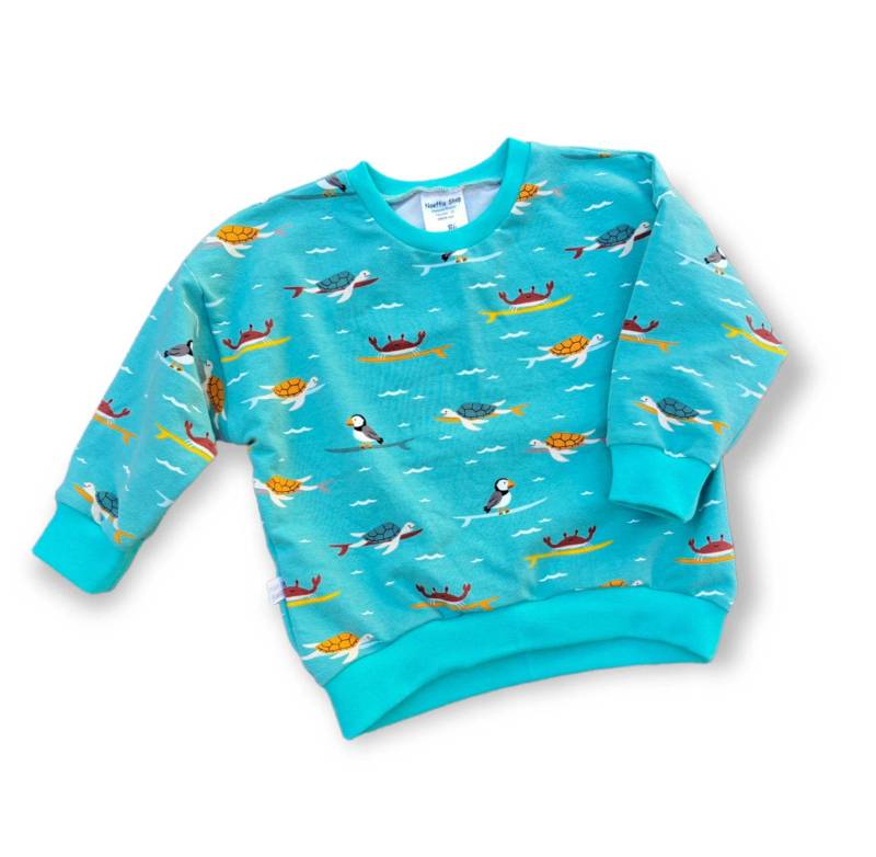 Oversized Sweater Sommersweat Meer von NaeffisShop