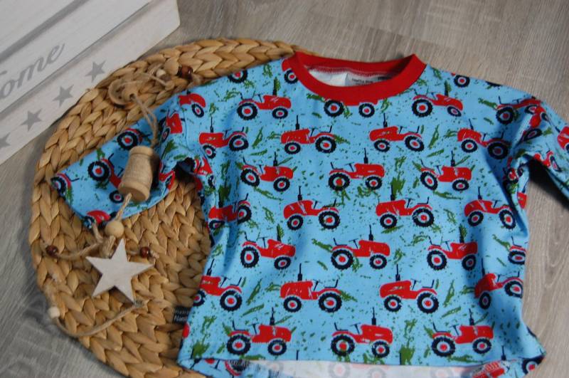 Oversizeshirt Langarm Traktor Oversizeshirt Langarm Traktor von NaeffisShop