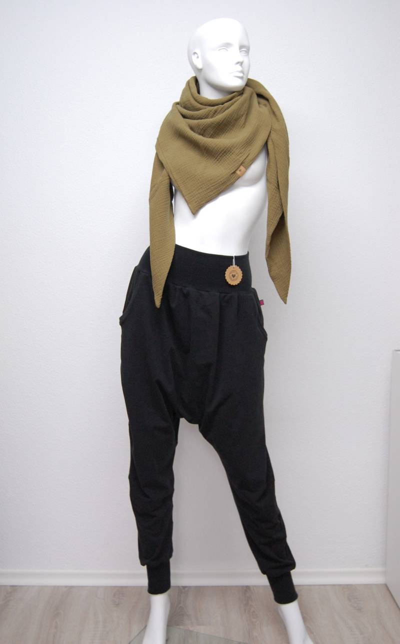 Pumphose Damen 36 - 42 Uni Schwarz von NaeffisShop